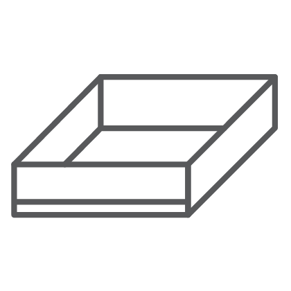 Redesigned filter rack positions the filter for better performance and easy changeout